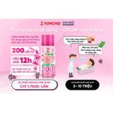  KINCHO- XỊT DIỆT MUỖI HƯƠNG HOA HỒNG 45ML 