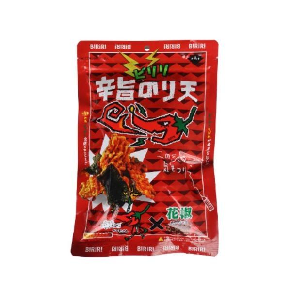  KUJI SHOKUHIN- Snack tempura rong biển vị ớt 