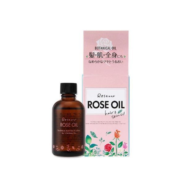  KUROBARA- Tinh dầu dưỡng tóc hoa hồng Rosenoa 60ml 