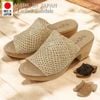LIVRE DE POCHE- Sandal đế xuồng quai lưới