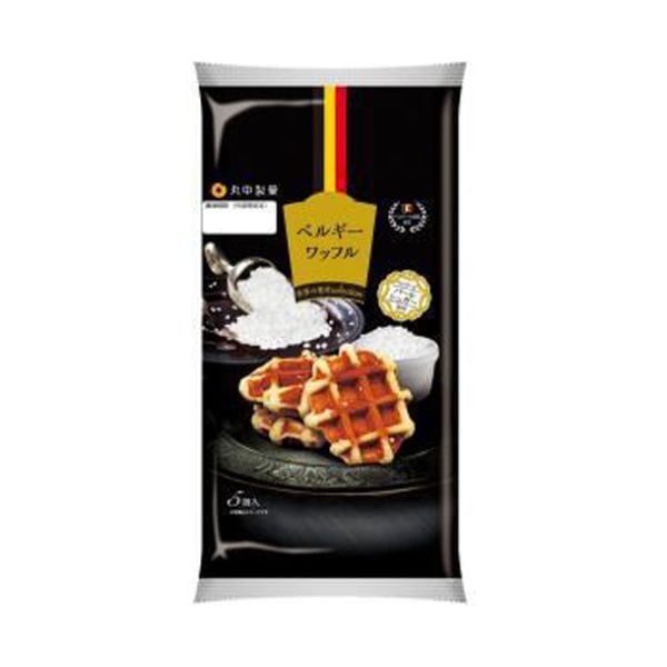  MARUNAKA - Bánh waffle Bỉ Belgian waffles 5 cái 