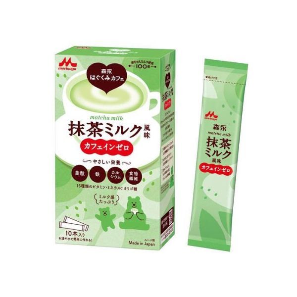  MORINAGA- Sữa bầu vị trà xanh (20g×10 gói) 