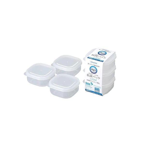  NAKAYA- Bộ 2 hộp đựng thực phẩm 120ml 