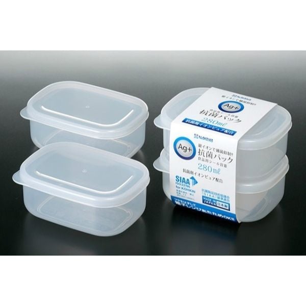  NAKAYA- Bộ 2 hộp đựng thực phẩm 280ml 