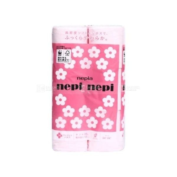  NEPIA- Giấy vệ sinh hương hoa anh đào 12 cuộn 