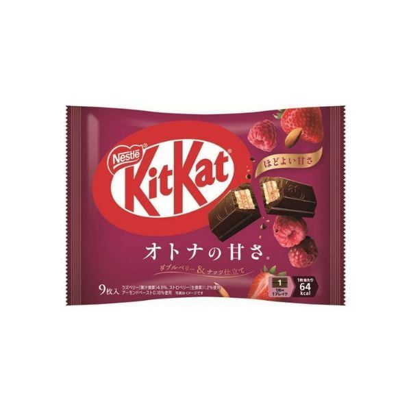  NESTLE- Bánh KitKat Double Berry & Nuts 9 chiếc 