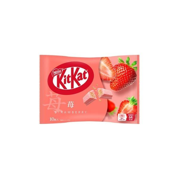  NESTLE- Bánh KitKat vị dâu 10 chiếc 