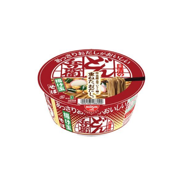  NISSIN_Mì hộp soba Donbei vụn tempura chiên 69g 
