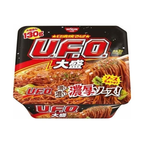  NISSIN_Mì hộp xào U.F.O Big vị sốt đậm đà 167g 