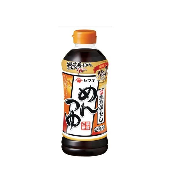  Nước sốt mì Mentsuyu Yamaki 500ml 
