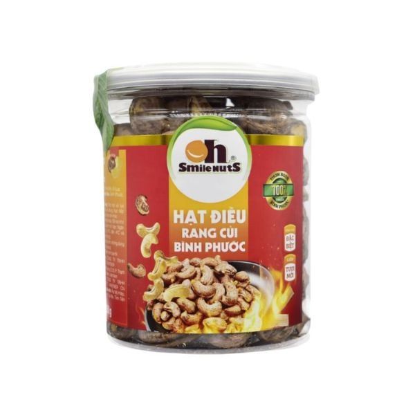  OHSMILENUTS- Hạt điều rang củi Bình Phước 250g 