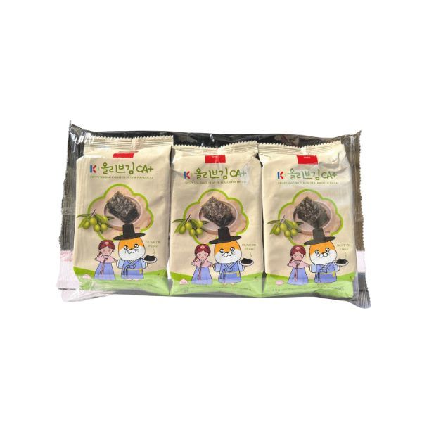  Otter Mong - Snack Rong Biển Vị Ô Liu 4g*3 gói 