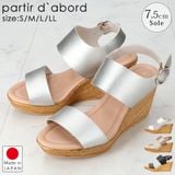  PARTIR D'ABORD- Xăng đan đế xuồng quai da 