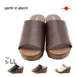  PARTIRD'ABORD- Dép đế xuồng quai ngang bản to 