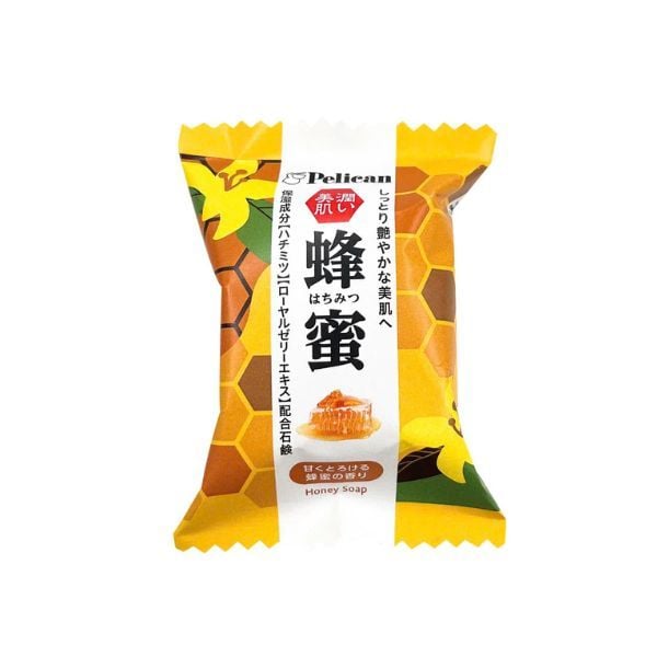  PELICAN- Xà phòng tắm chiết xuất mật ong 80g 