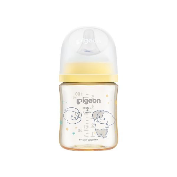  PIGEON-Bình sữa PPSU họa tiết HOWAPIPI vàng 160ml 