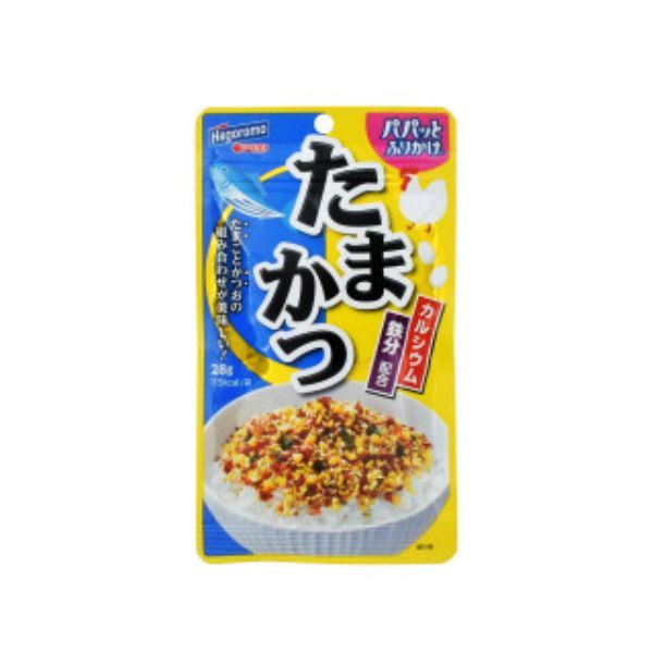  HAGOROMO_Rắc cơm Papato vị trứng và cá ngừ 28g 