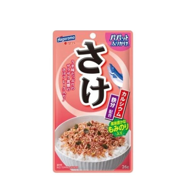  HAGOROMO_Rắc cơm vị cá hồi 26g 