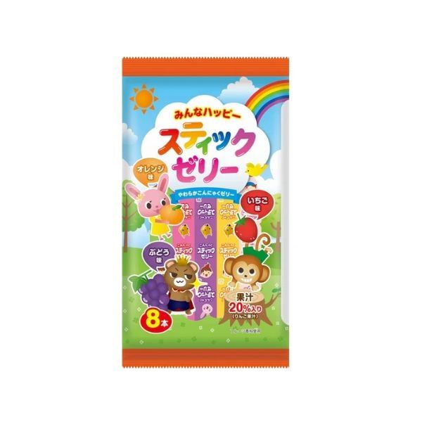  Ribon-Thạch que vị trái cây (130g/gói) 