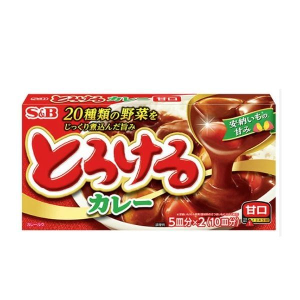  S&B- Viên cà ri không cay 180g 