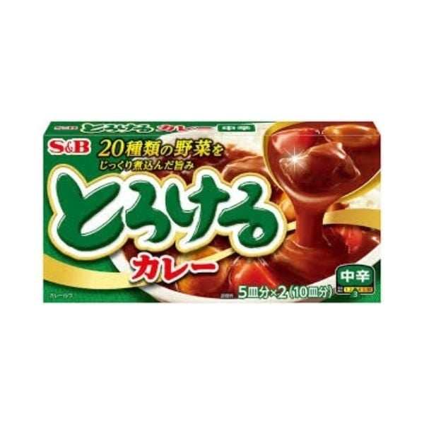  S&B_Viên cari vị cay vừa 180g 