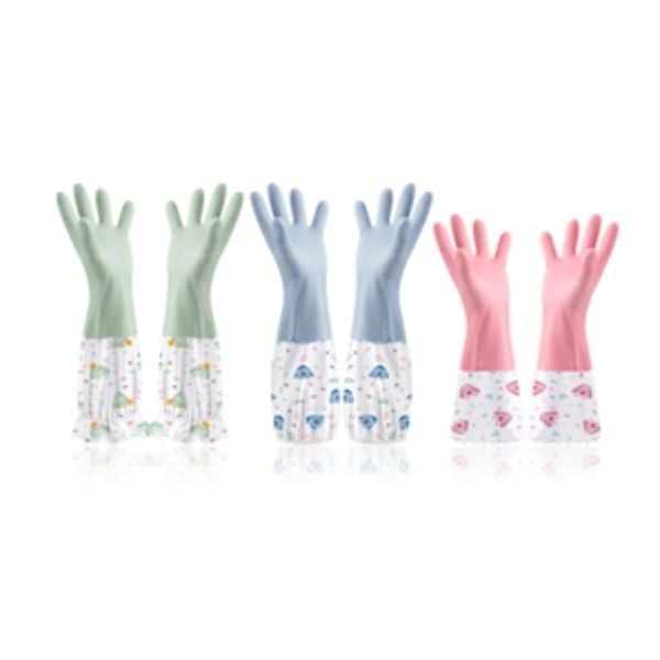  SKK-Găng tay rửa chén lót nhung 