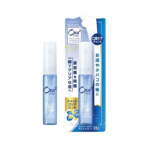  SUNSTAR- Xịt thơm miệng Ora 2 hương thơm mát 6ml 