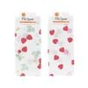 SYNAPSE - Khăn mặt cotton 2 lớp dâu tây 28x70cm