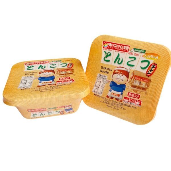  TONKOTSU - Mỳ hộp ăn liền Shinchan 35g 