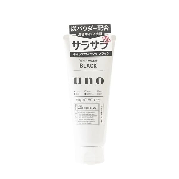  UNO- Sữa rửa mặt tạo bọt sạch nhờn 130g 