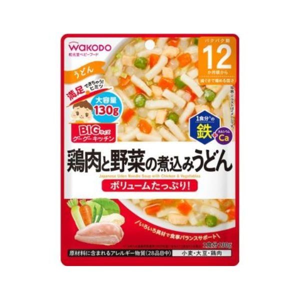  WAKODO- TPBS Mì udon gà rau củ 130g 