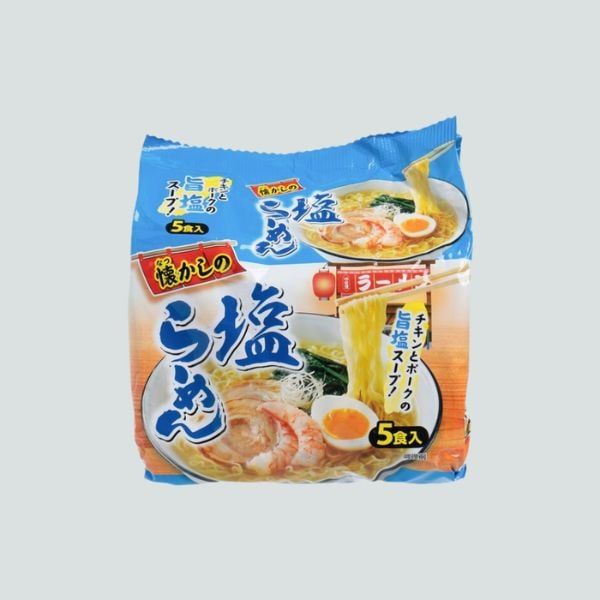  YAMAMOTO_Mì ramen ăn liền vị muối 89g*5 