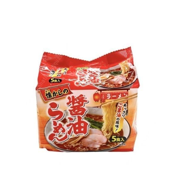  YAMAMOTO_Mì ramen ăn liền vị nước tương 90g*5 