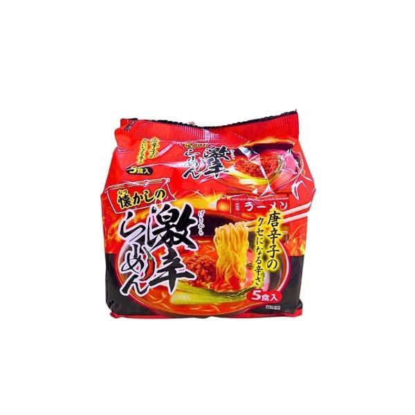 YAMAMOTO- Mì ramen ăn liền vị siêu cay 88g*5 