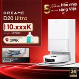  Robot hút bụi lau sàn thông minh D20 Ultra 