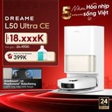 Robot hút bụi lau sàn chuyên dụng thông minh Dreame L50 Ultra CE 