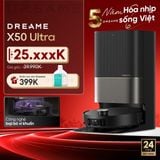  ROBOT HÚT BỤI LAU SÀN CHUYÊN DỤNG DREAME X50 ULTRA 