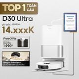  Robot hút bụi lau sàn chuyên dụng Dreame D30 Ultra 