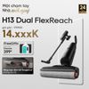 Máy hút bụi lau sàn khô & ướt H13 Dual FlexReach