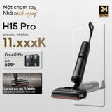  Máy hút bụi lau sàn khô & ướt Dreame H15 Pro 