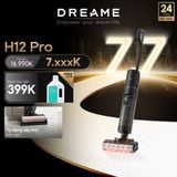  Máy hút bụi lau sàn khô & ướt cầm tay không dây thông minh Dreame H12 Pro 