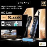  Máy hút bụi lau sàn khô & ướt cầm tay không dây đa năng Dreame H12 Dual 
