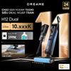 Máy hút bụi lau sàn khô & ướt cầm tay không dây đa năng Dreame H12 Dual