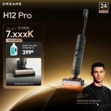  Máy hút bụi lau sàn khô & ướt cầm tay không dây thông minh Dreame H12 Pro 