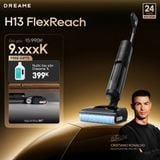  Máy hút bụi lau sàn khô & ướt Dreame H13 FlexReach 