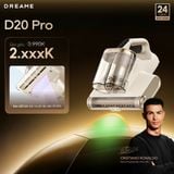  Máy hút bụi giường nệm diệt khuẩn, lọc bụi mịn Dreame D20 Pro 