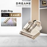 Máy hút bụi giường nệm diệt khuẩn, lọc bụi mịn Dreame D20 Pro 