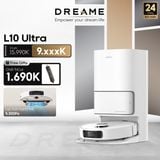  Robot hút bụi lau sàn tự làm sạch thông minh Dreame L10 Ultra 