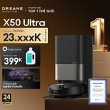  ROBOT HÚT BỤI LAU SÀN CHUYÊN DỤNG DREAME X50 ULTRA 
