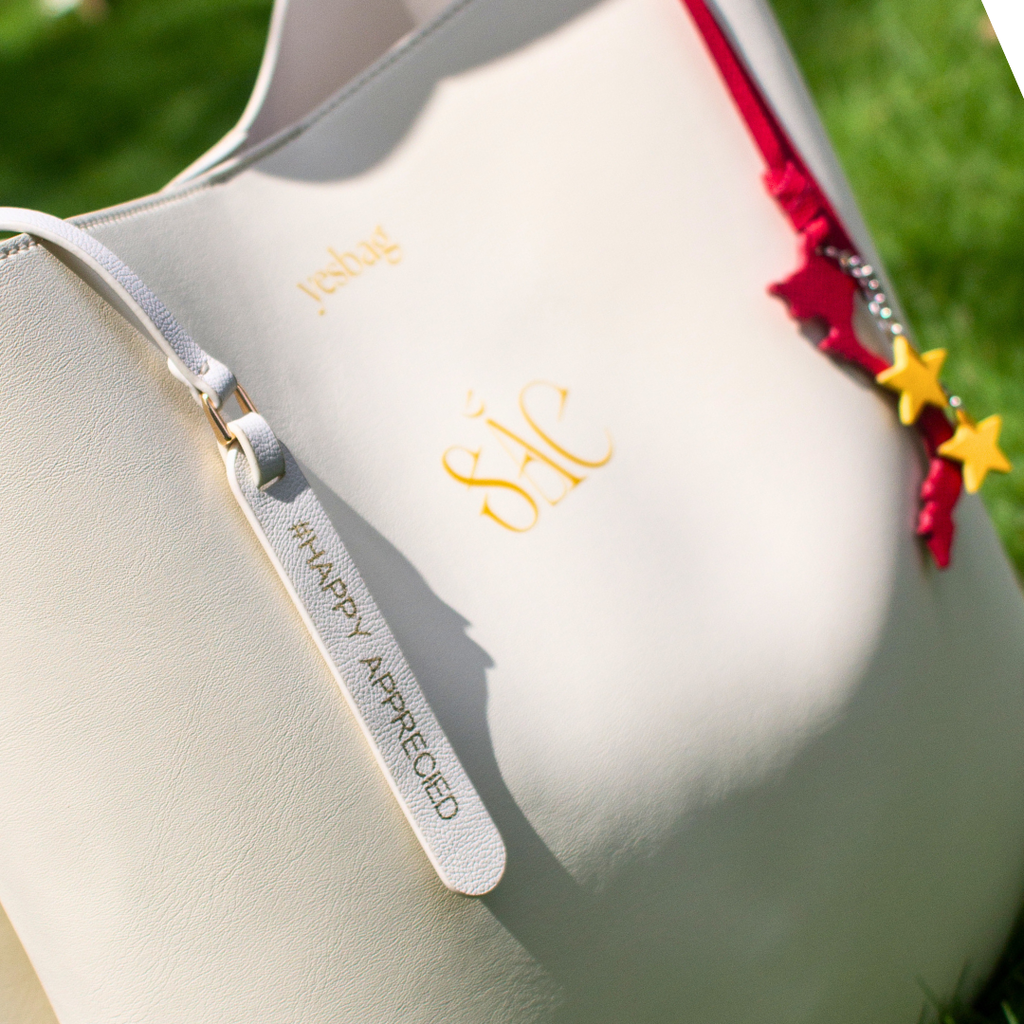 Túi tote SẮC - MICROFIBER chống thấm, dễ vệ sinh (Tặng quà 791K, Giảm thêm 90K - áp mã & chọn quà ở bước Thanh toán)